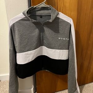 NVGTN Tri-Tone Zip-Up Hoodie